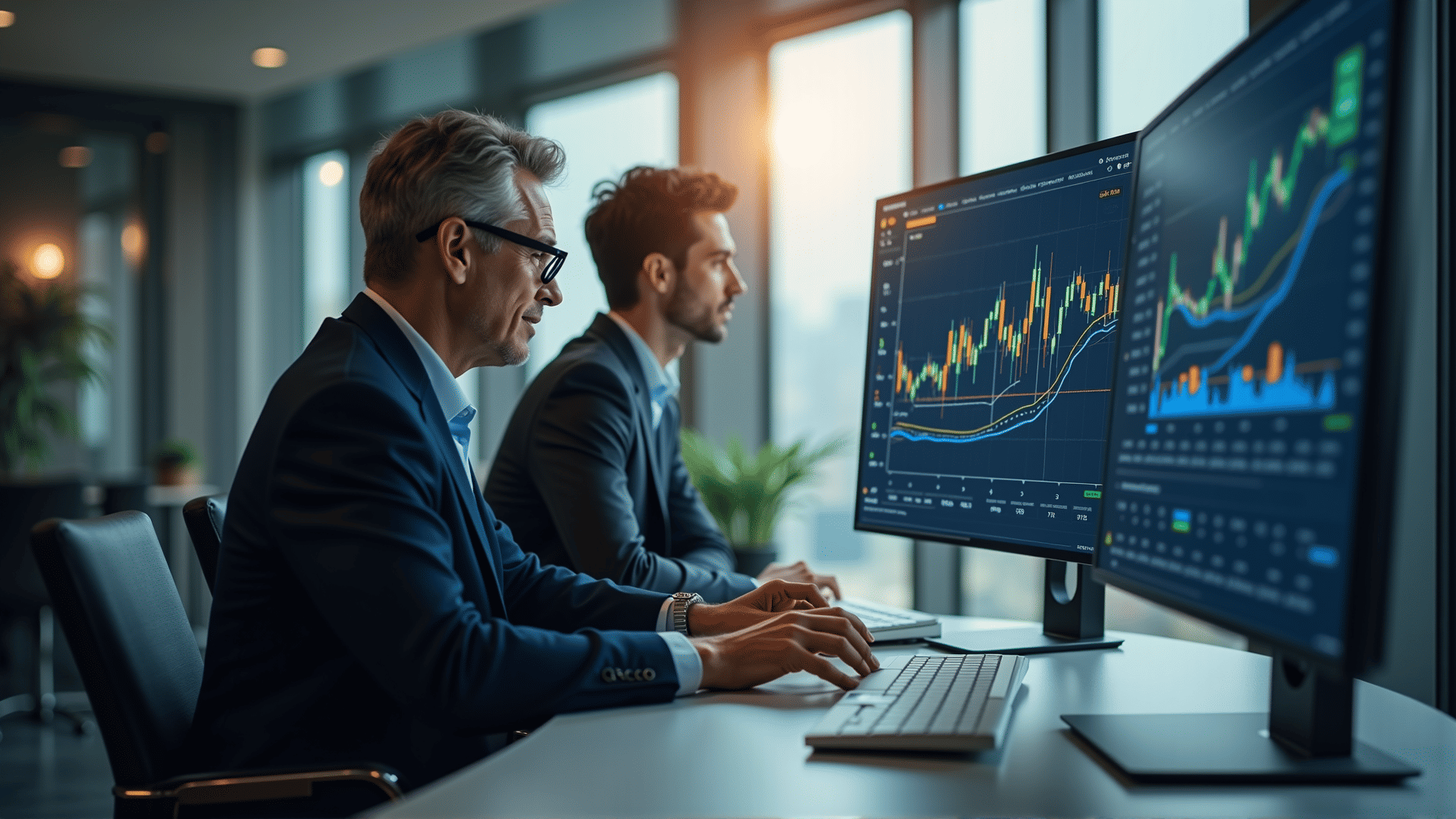 Investment growth chart